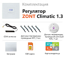 ZONT Climatic 1.3 Погодозависимый автоматический GSM / Wi-Fi регулятор (1 ГВС + 3 прямых/смесительных) с доставкой в Иваново